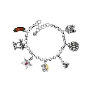Brighton California State 7 Charm Bracelet